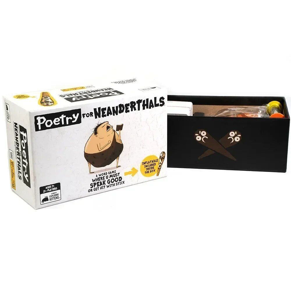 Exploding Kittens Poetry for Neanderthals by Exploding Kittens - Fun Family Games Exploding Kittens Poetry for Neanderthals by Exploding Kittens - Fun Family Games